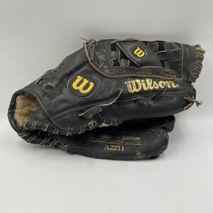 Wilson‎ Barry Bonds Signature Edition A2211 Genuine Leather Baseball Glove Black